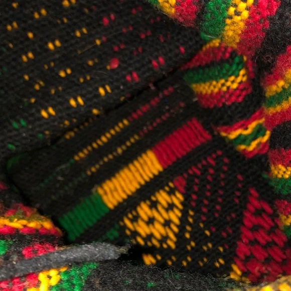 Handmade Rasta coloured bag - Picture 4 of 4